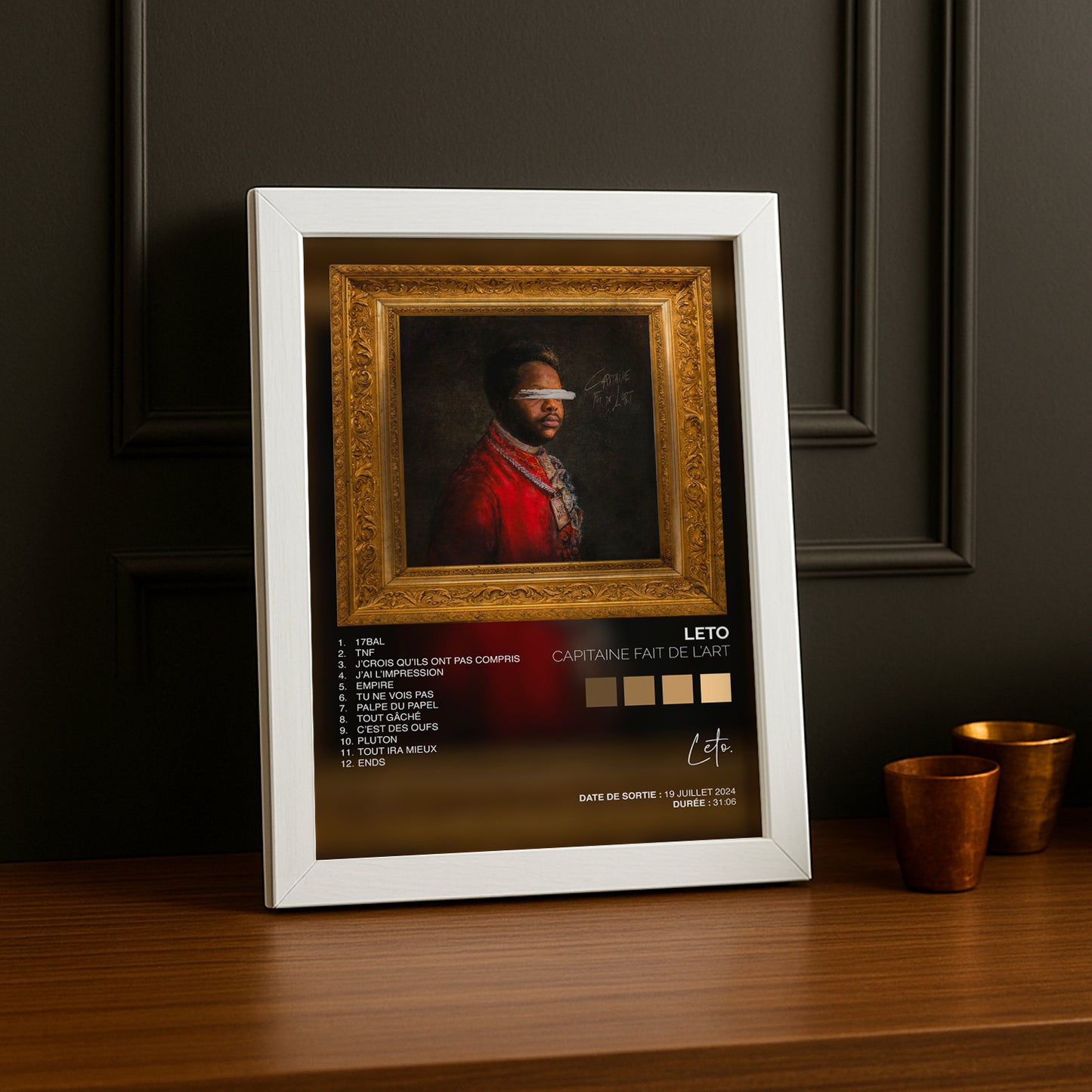Cadre Photo Leto - Capitaine fait de l'art