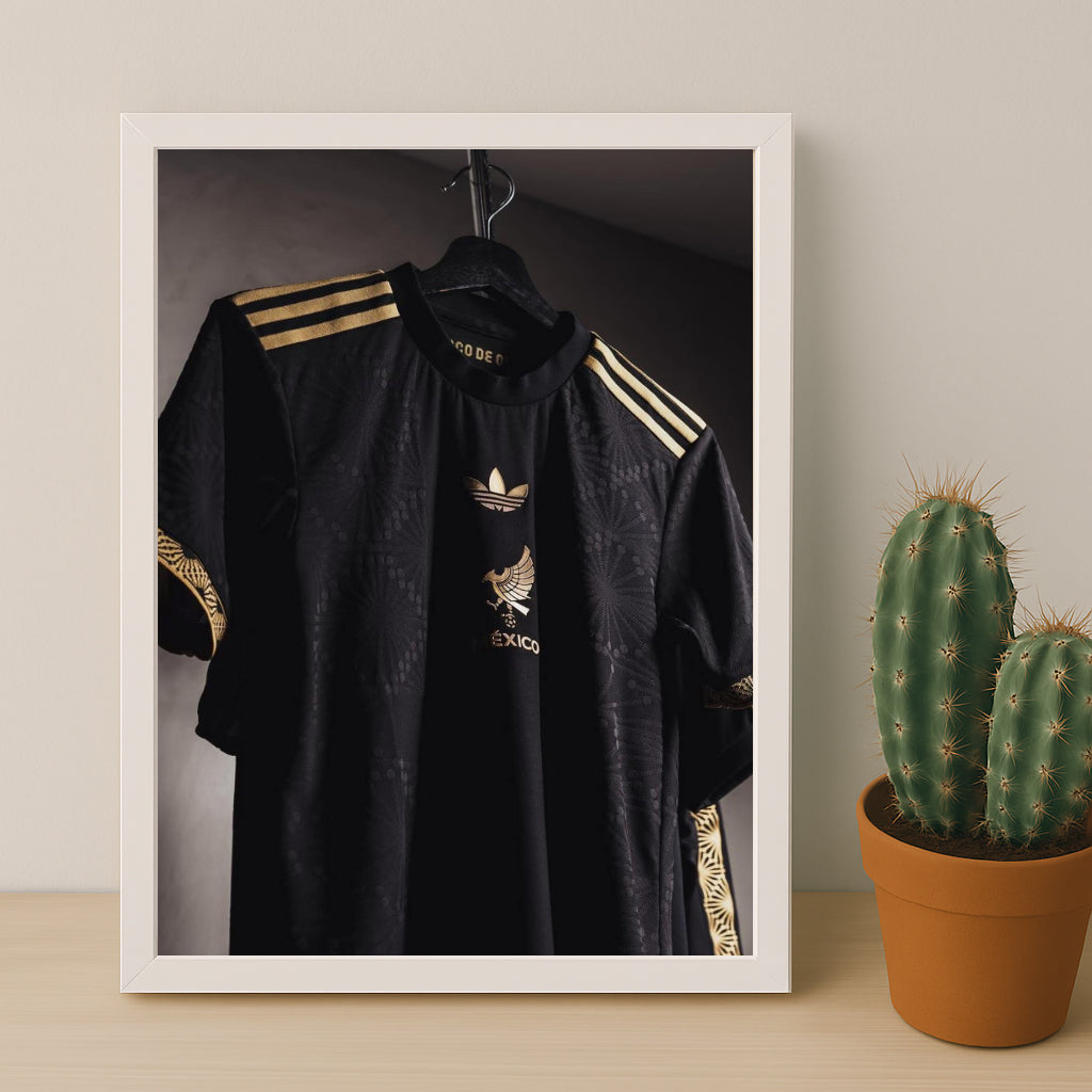 Poster Maillot Football - Mexico 2025-2026