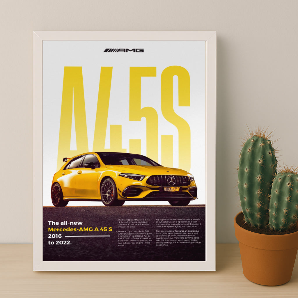 Poster Voitures - Mercedes A45s