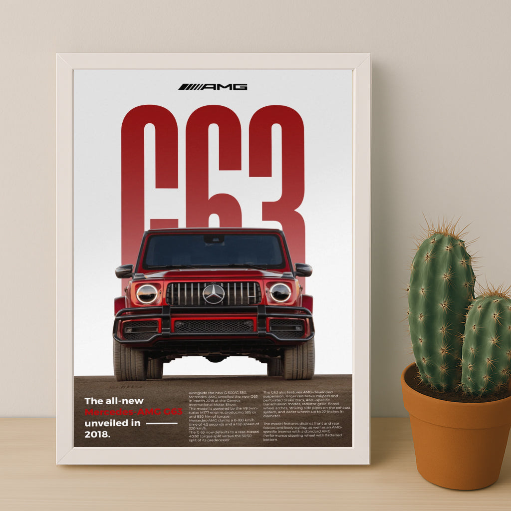 Poster Voitures - Mercedes G63