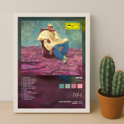 Cadre photo Album Musicaux - MHD de MHD