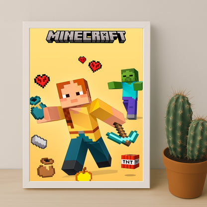Cadre photo Minecraft - Bundles of Bravery