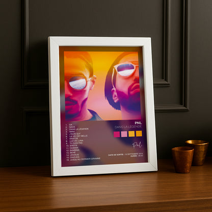 Cadre Photo PNL - Dans La Légende