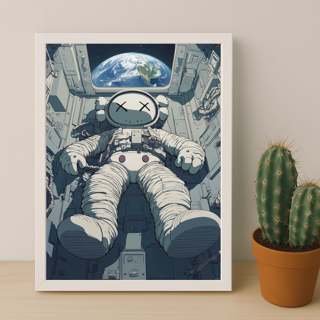 Poster Kaws - Companion Astronaute