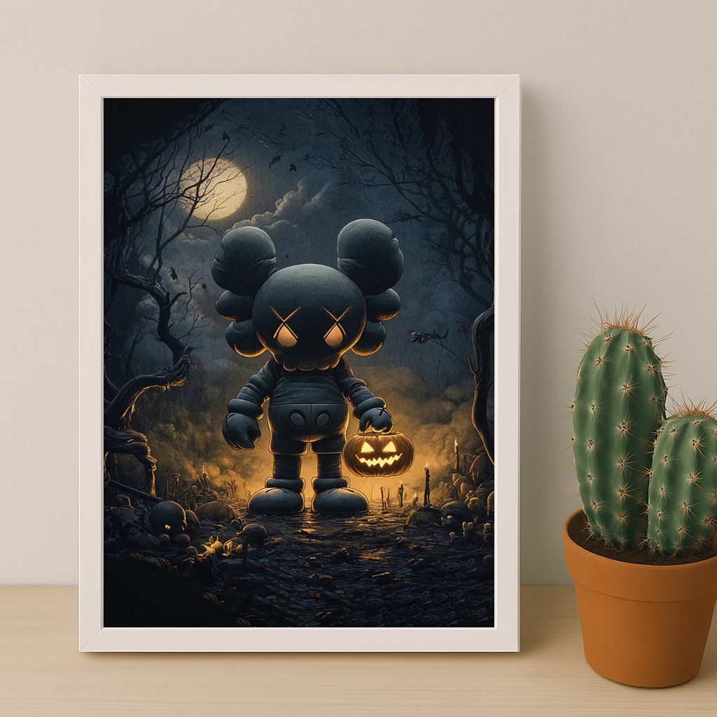 Poster Kaws - Companion Halloween