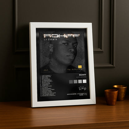 Cadre Photo Rohff - La Cuenta