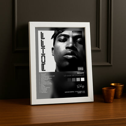 Cadre Photo Rohff - Le code de l'horreur - TonCadre