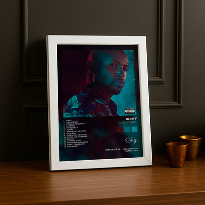 Cadre Photo Rohff - Surnaturel - TonCadre
