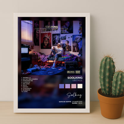 Cadre photo Album Musicaux - Vintage de Soolking