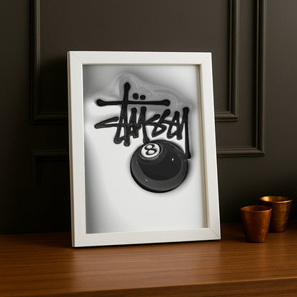 Cadre photo Stüssy 8 logo