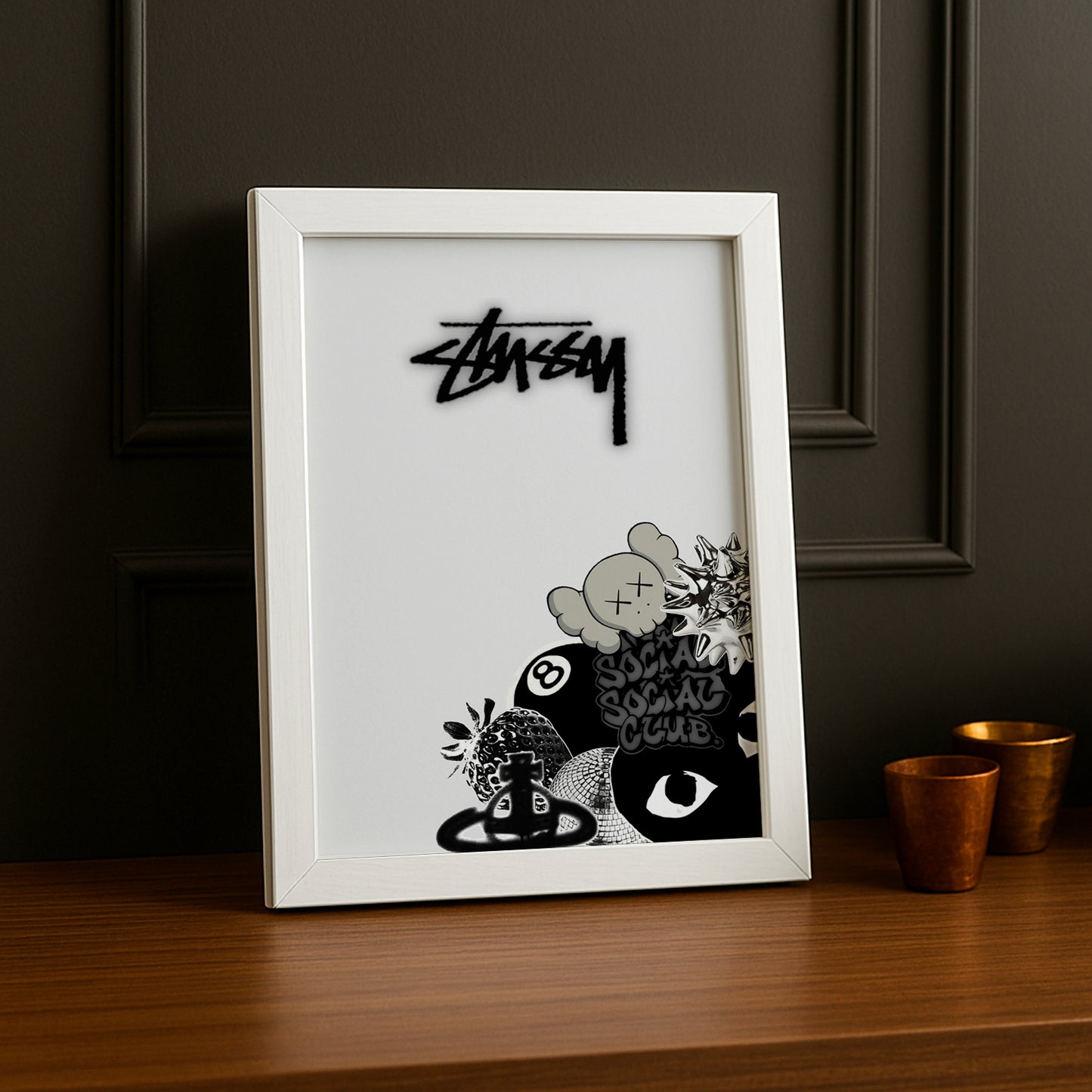 Cadre photo Stüssy 8 Brands