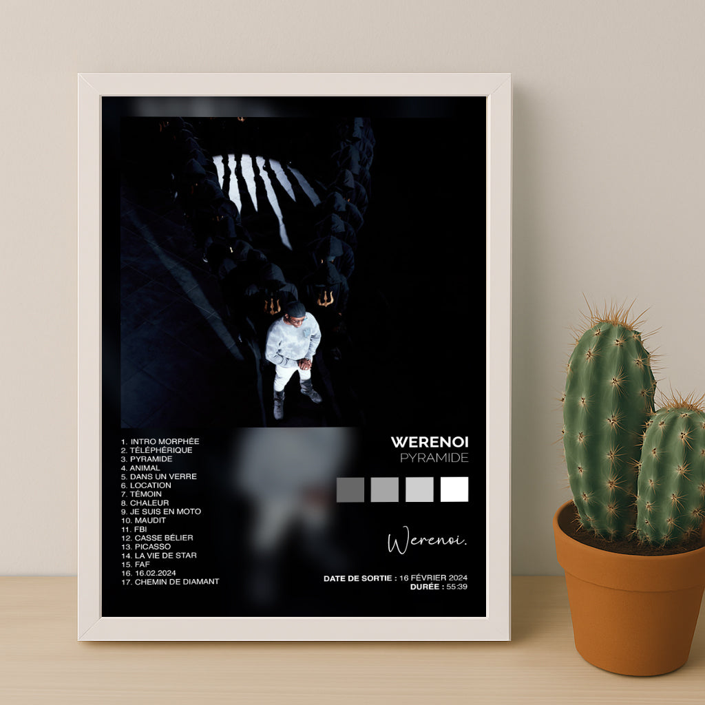 Cadre photo Album Musicaux - Pyramide de Werenoi