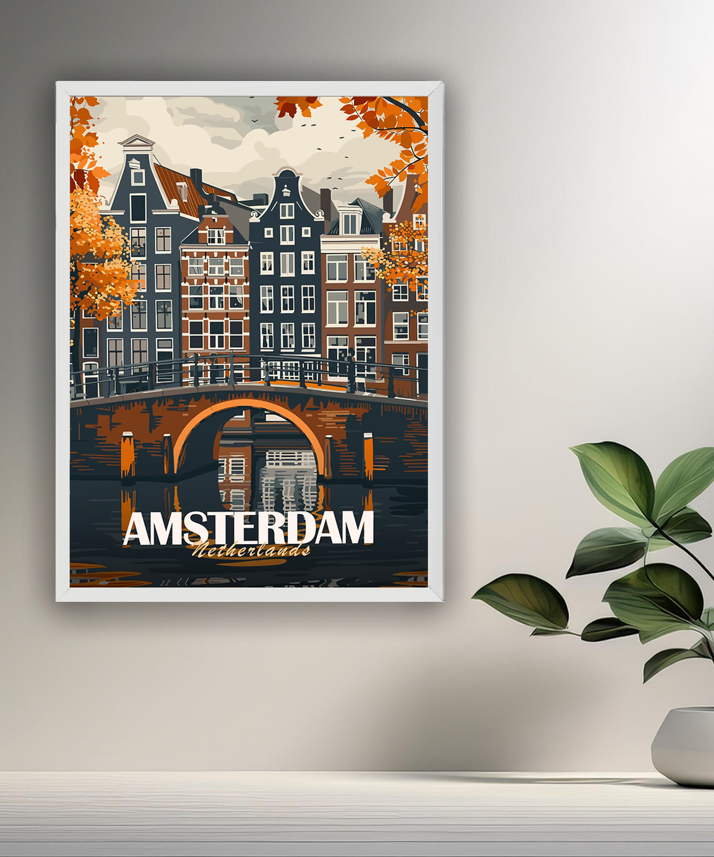 Cadre photo Amsterdam Netherlands
