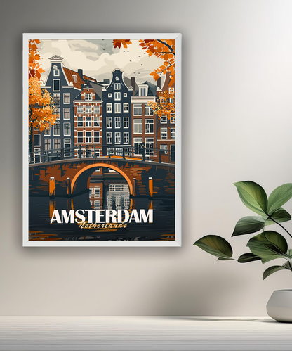 Cadre photo Amsterdam Netherlands