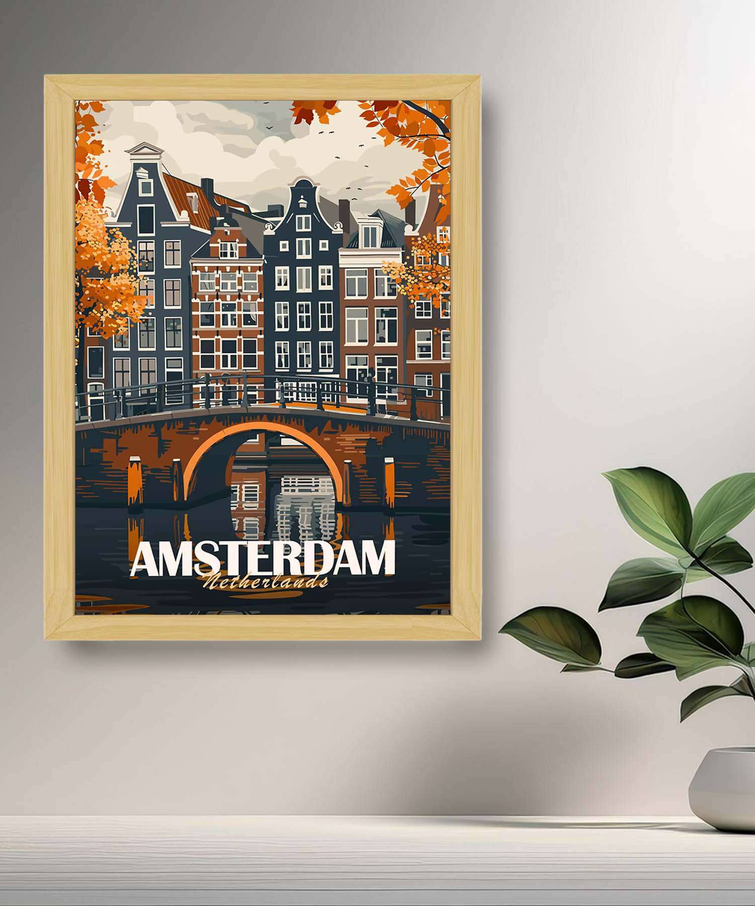 Cadre photo Amsterdam Netherlands