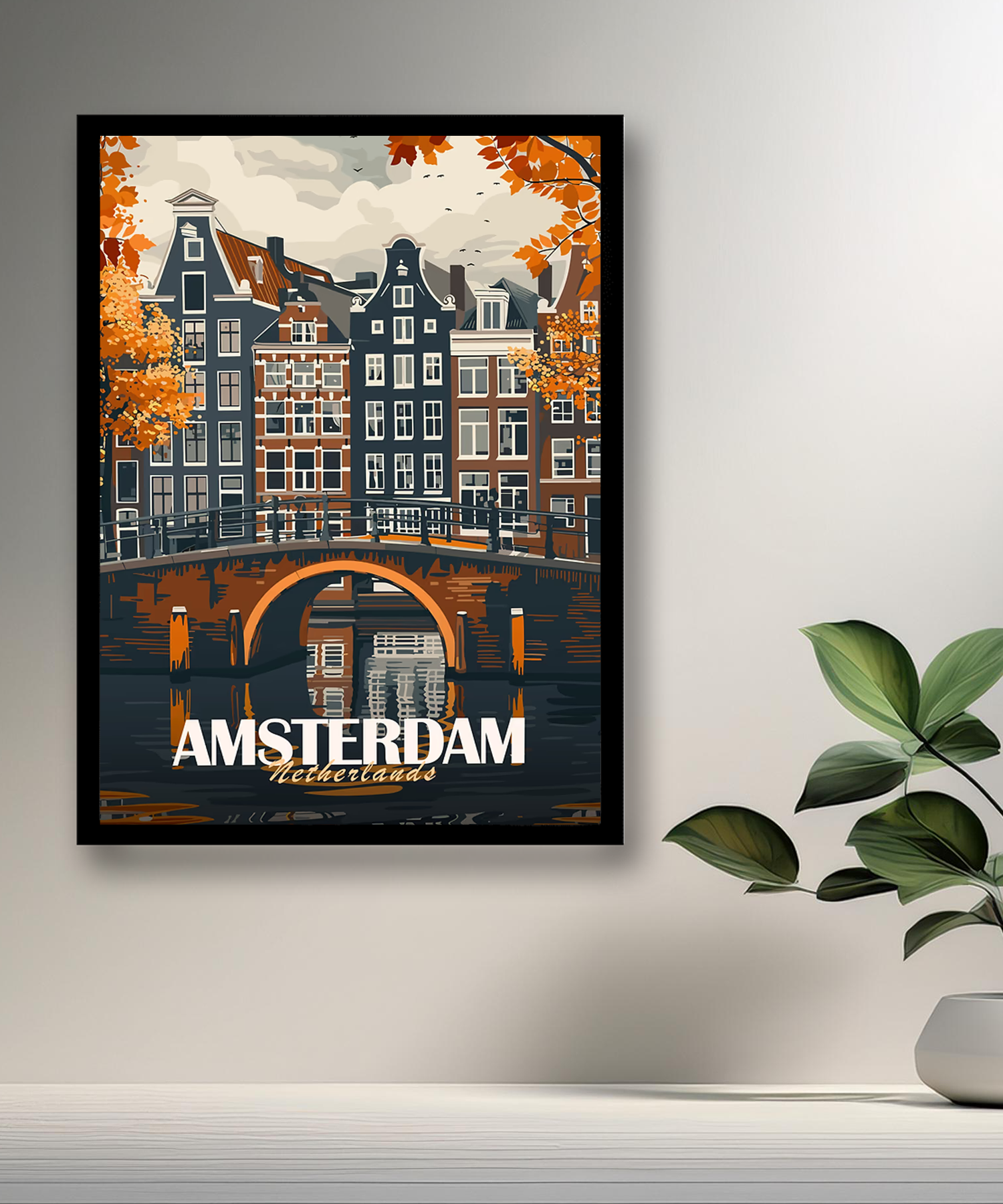 Cadre photo Amsterdam Netherlands