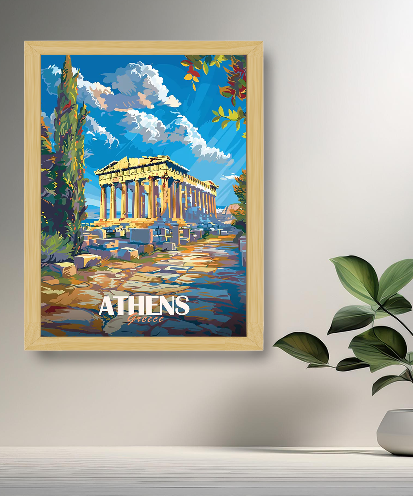 Cadre photo Athens Greece