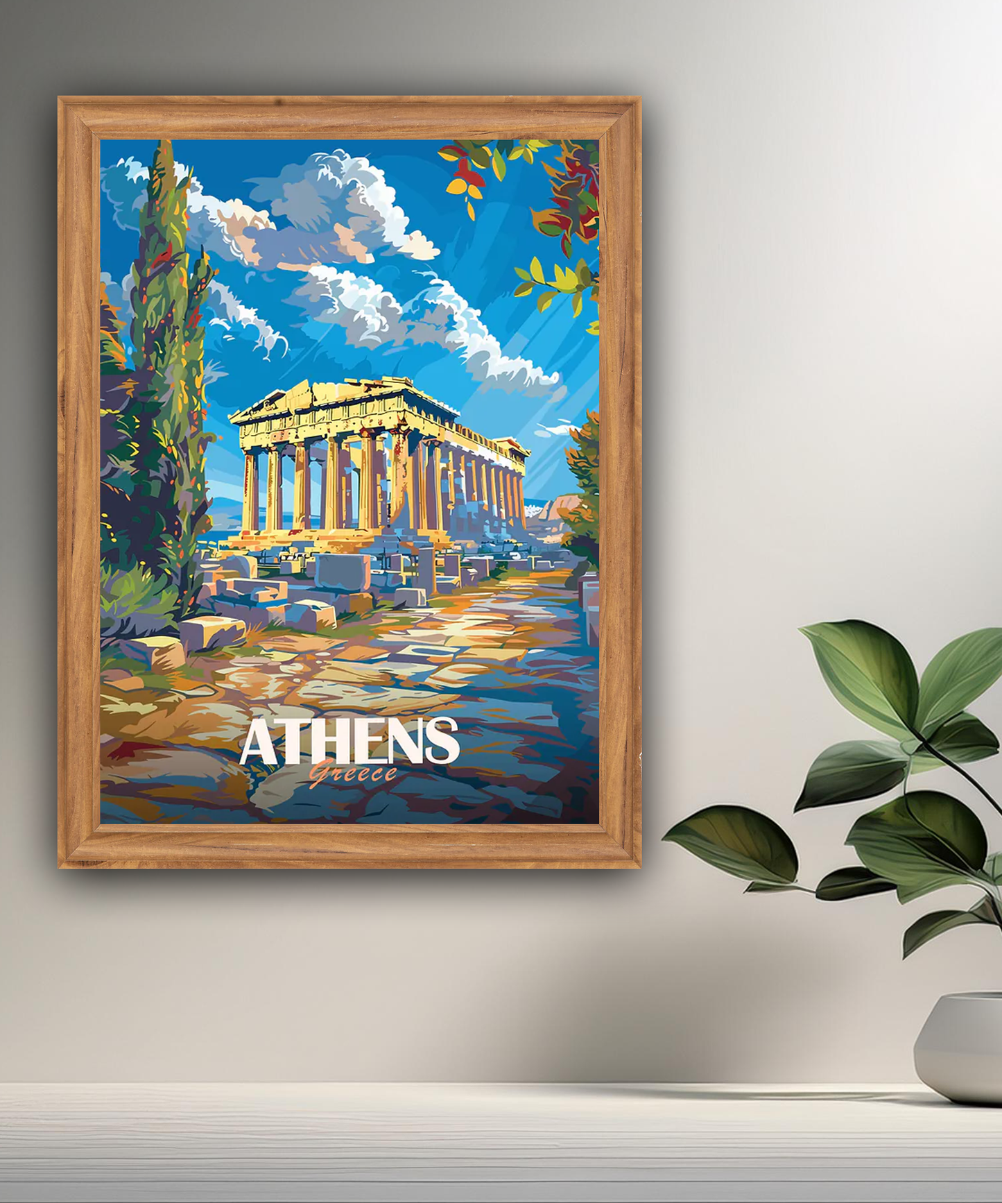 Cadre photo Athens Greece