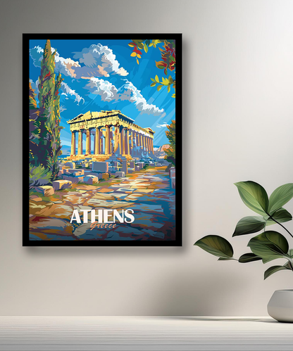 Cadre photo Athens Greece