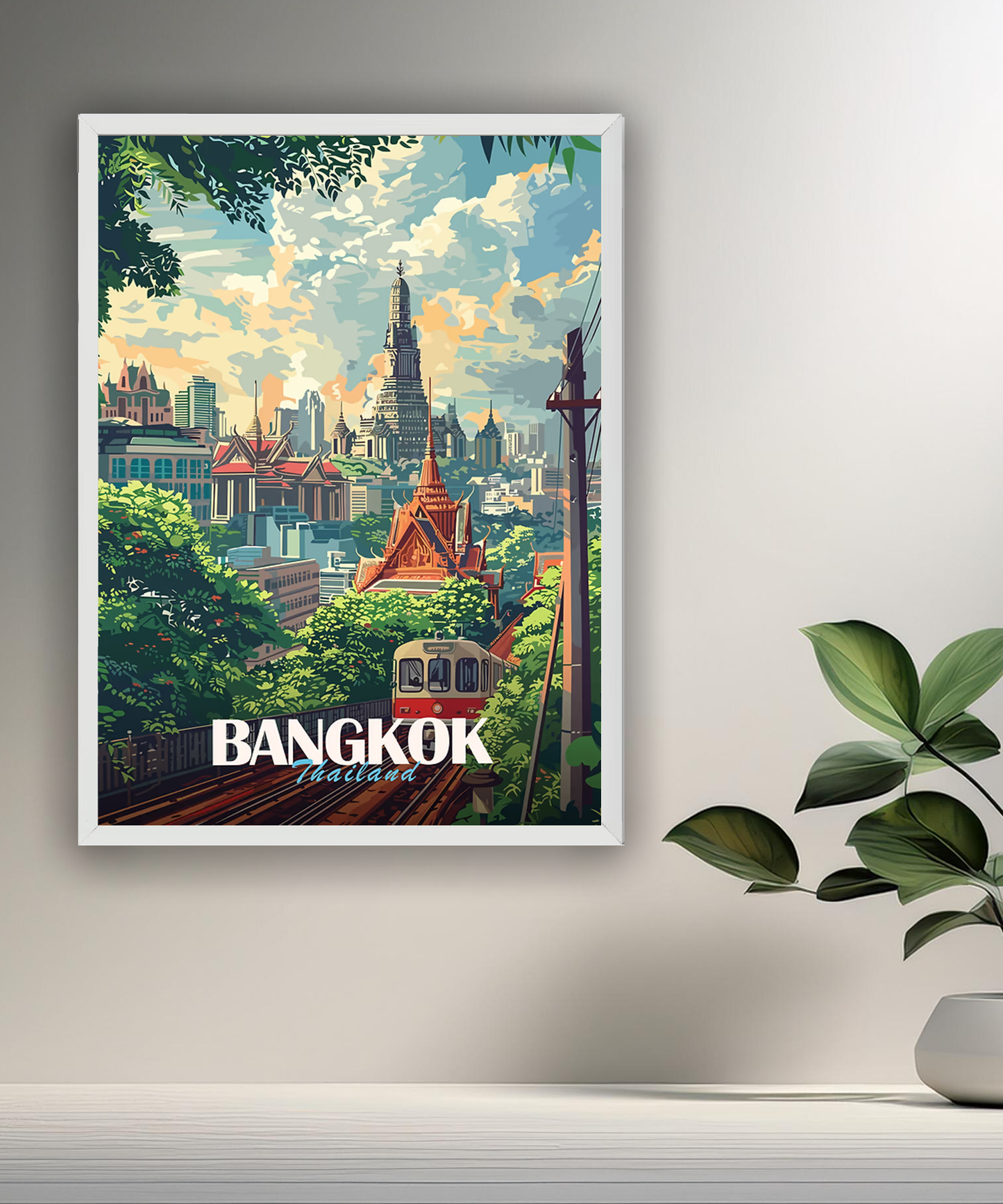 Cadre photo Bangkok Thailand