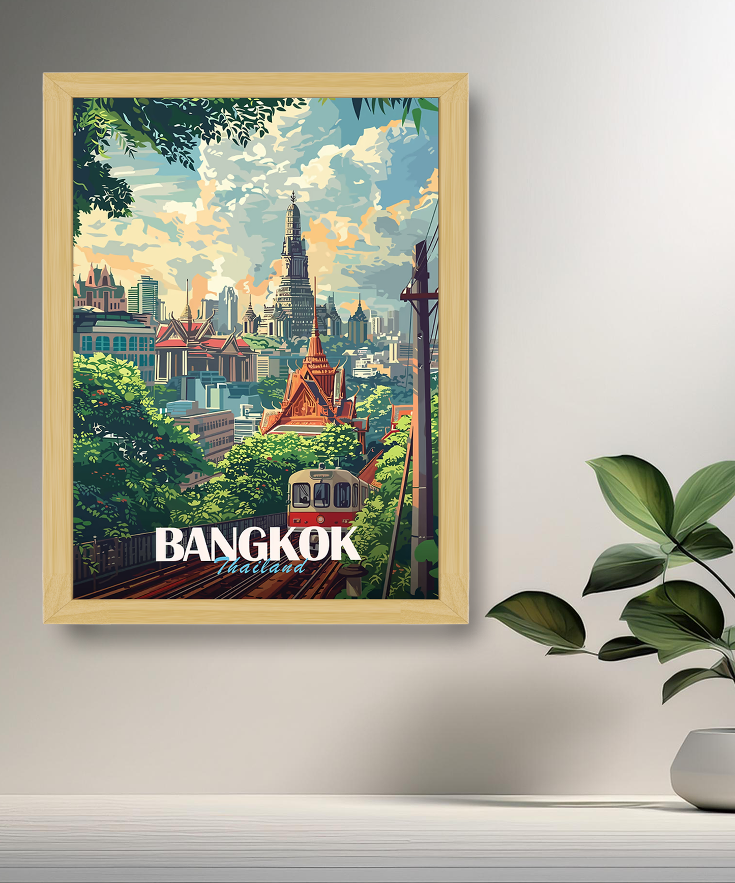 Cadre photo Bangkok Thailand