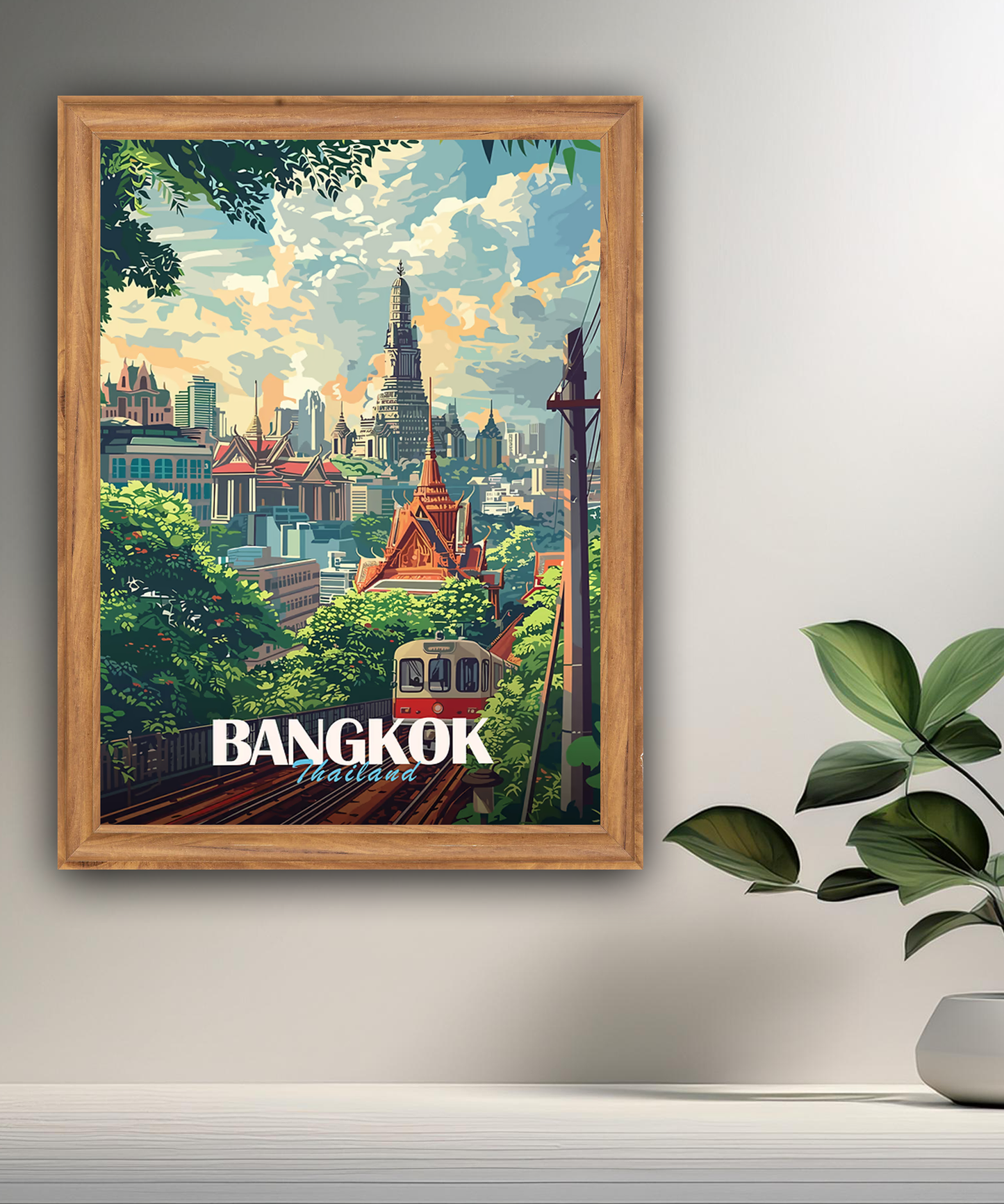 Cadre photo Bangkok Thailand