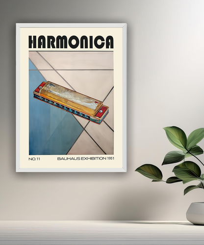 Cadre photo Bauhaus Harmonica