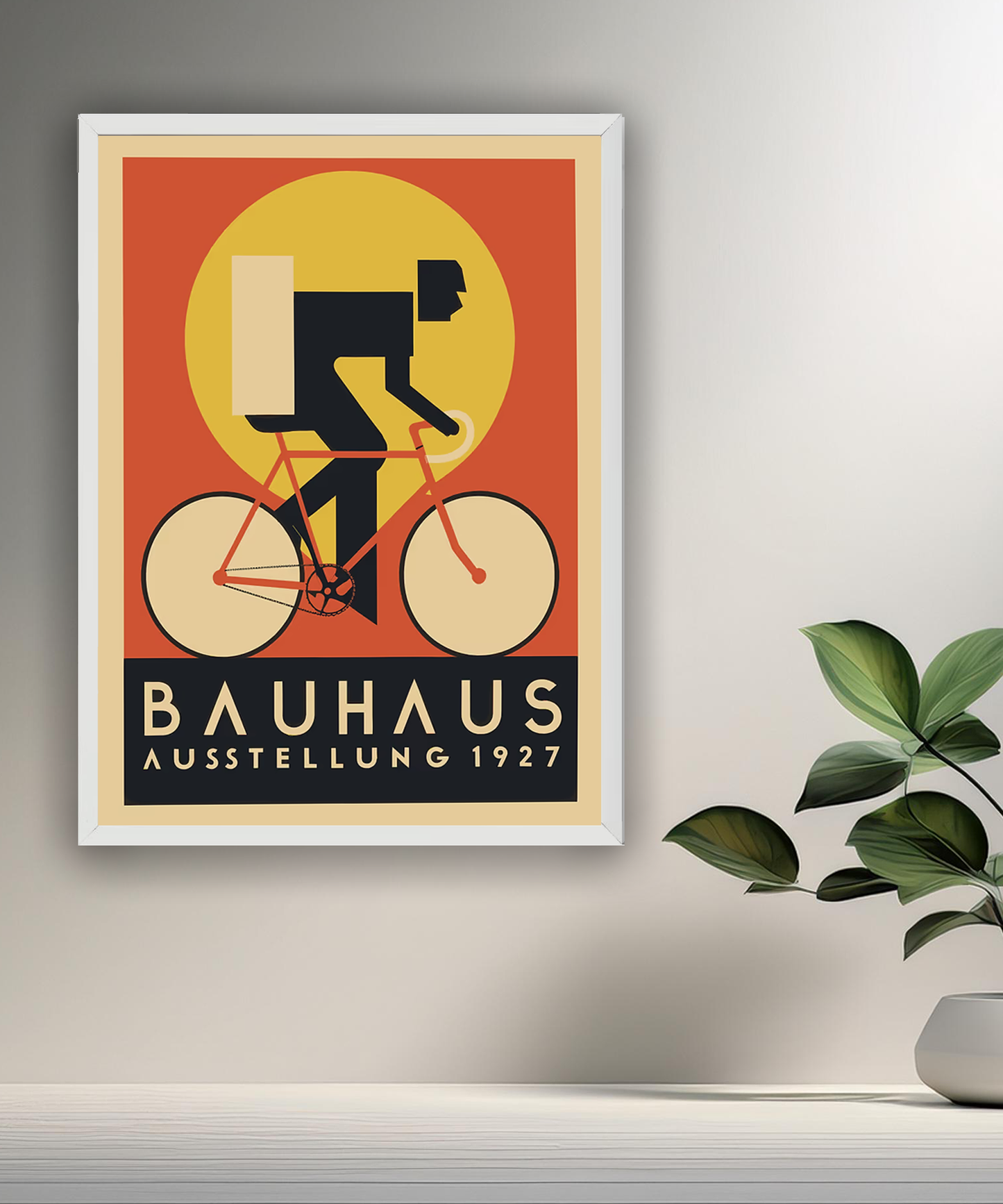 Cadre photo Bauhaus Ausstellung 1927