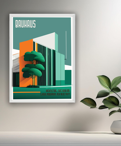 Cadre photo Bauhaus Architecture