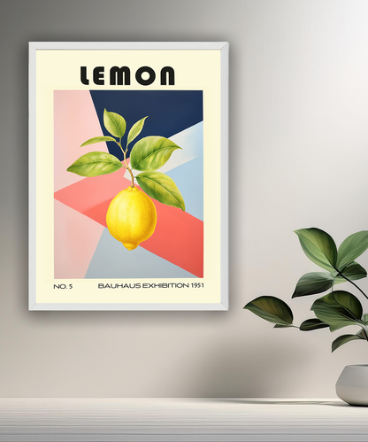 Cadre photo Bauhaus Lemon