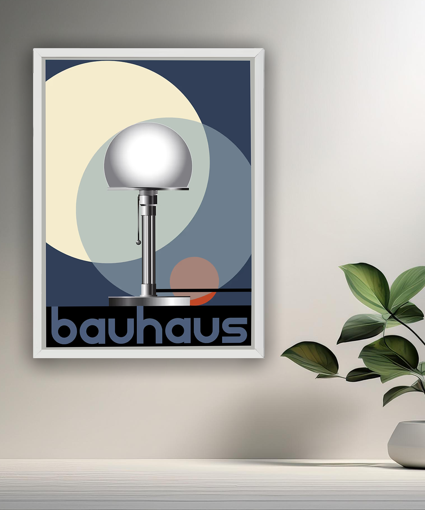 Cadre photo Bauhaus Lampe