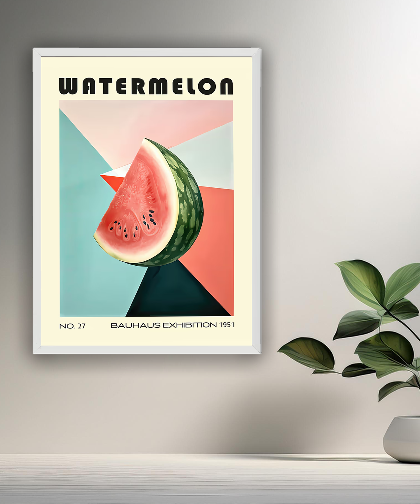 Cadre photo Bauhaus Watermelon