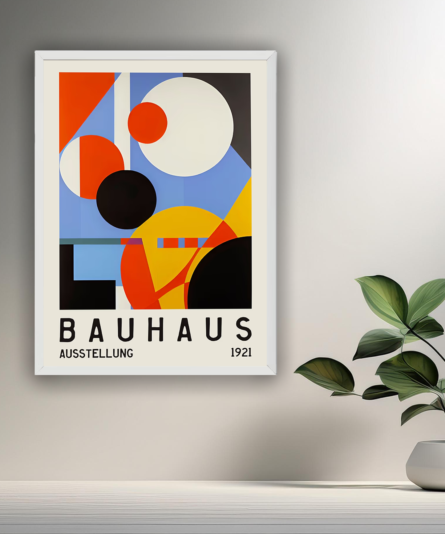 Cadre photo Bauhaus Ausstellung 1921