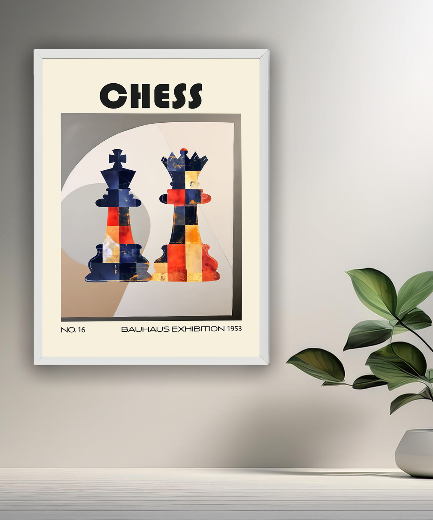 Cadre photo Bauhaus Chess