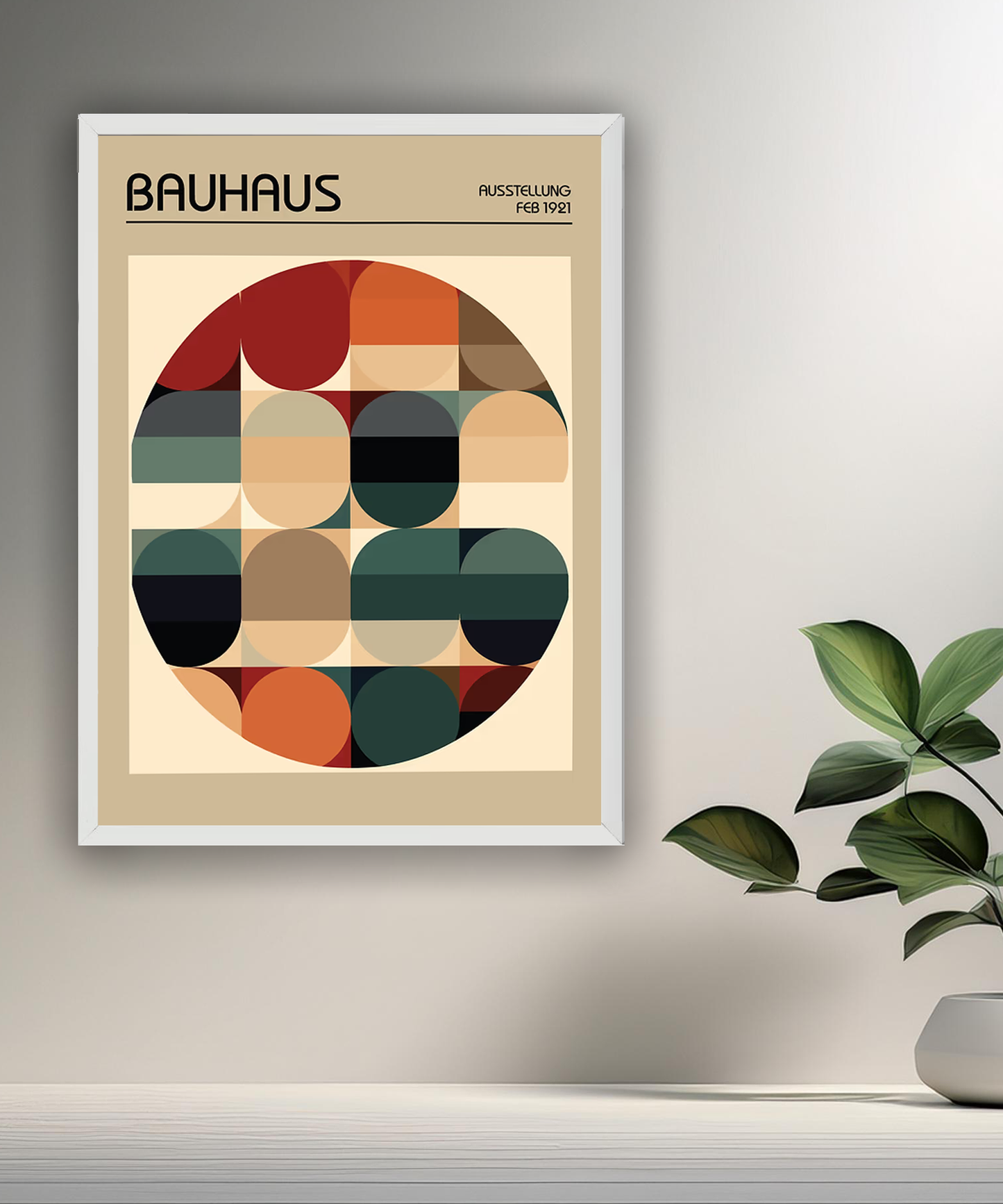 Cadre photo Bauhaus Feb 1921