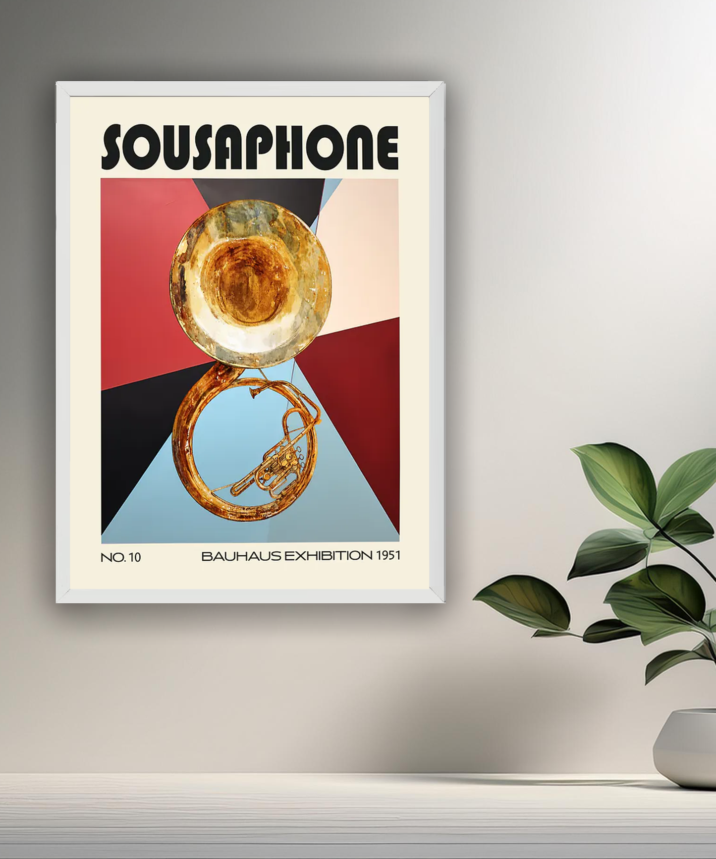 Cadre photo Bauhaus Sousaphone
