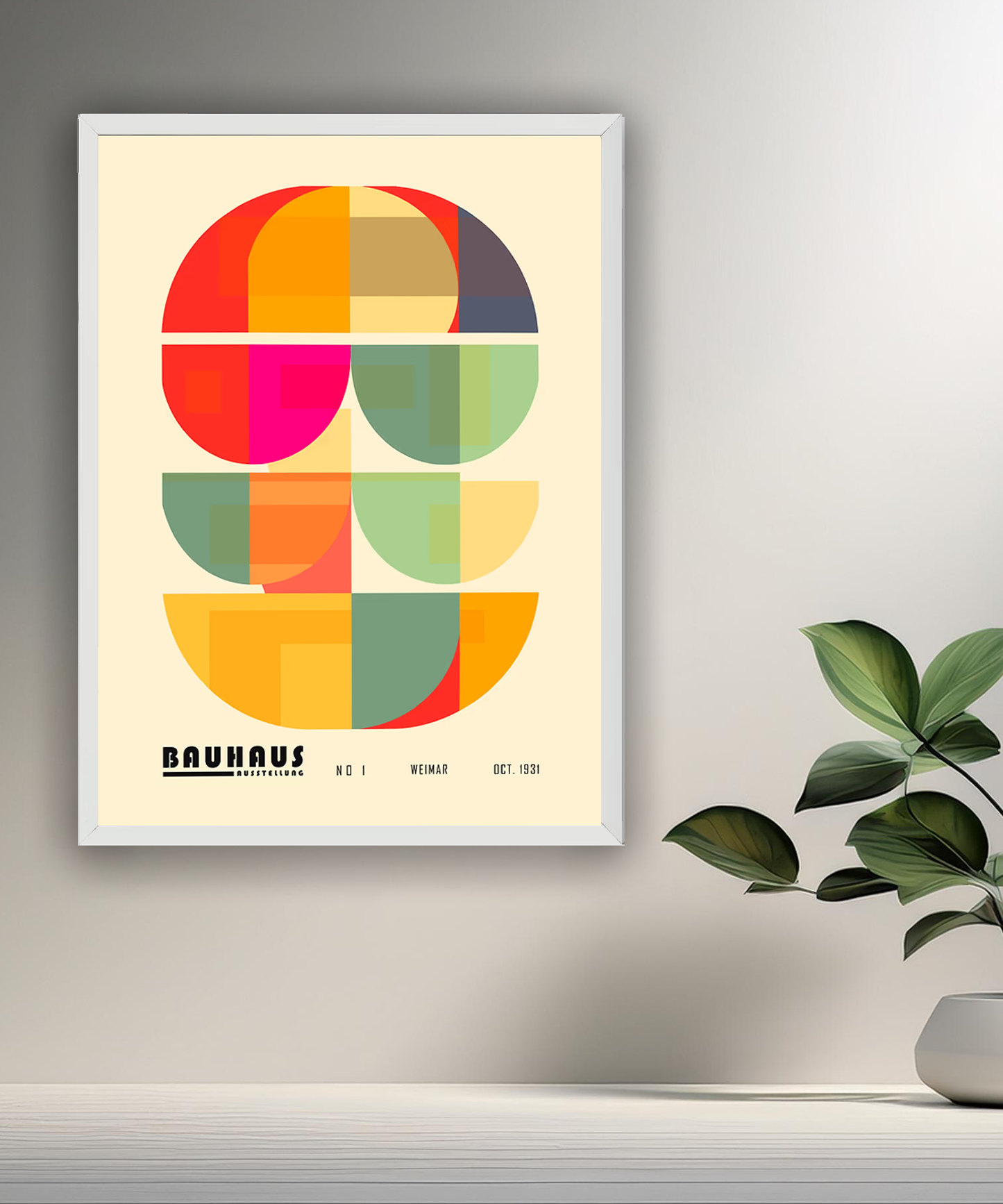 Cadre photo Bauhaus