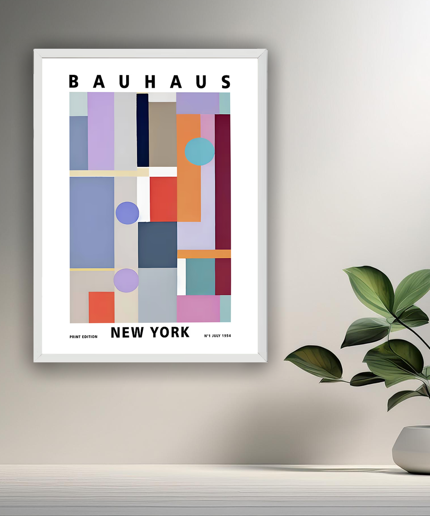 Cadre photo Bauhaus New York