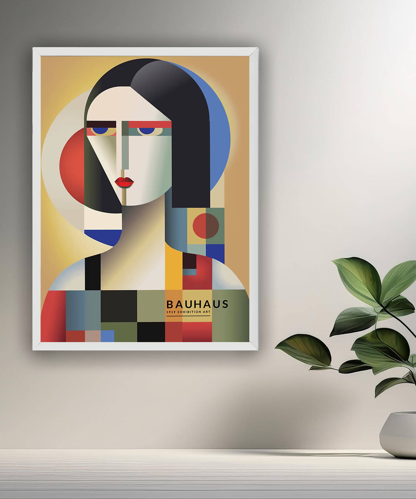 Cadre photo Bauhaus Art