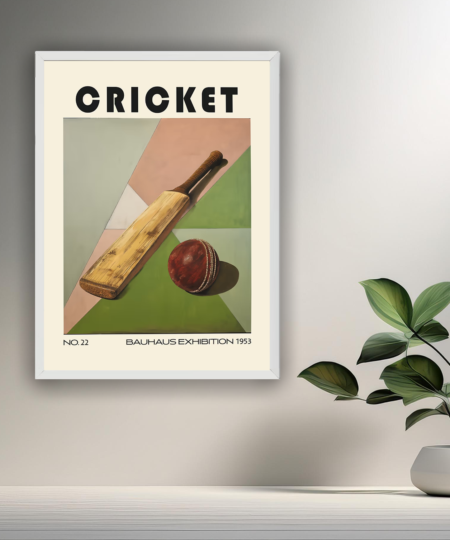 Cadre photo Bauhaus Cricket
