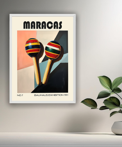 Cadre photo Bauhaus Maracas