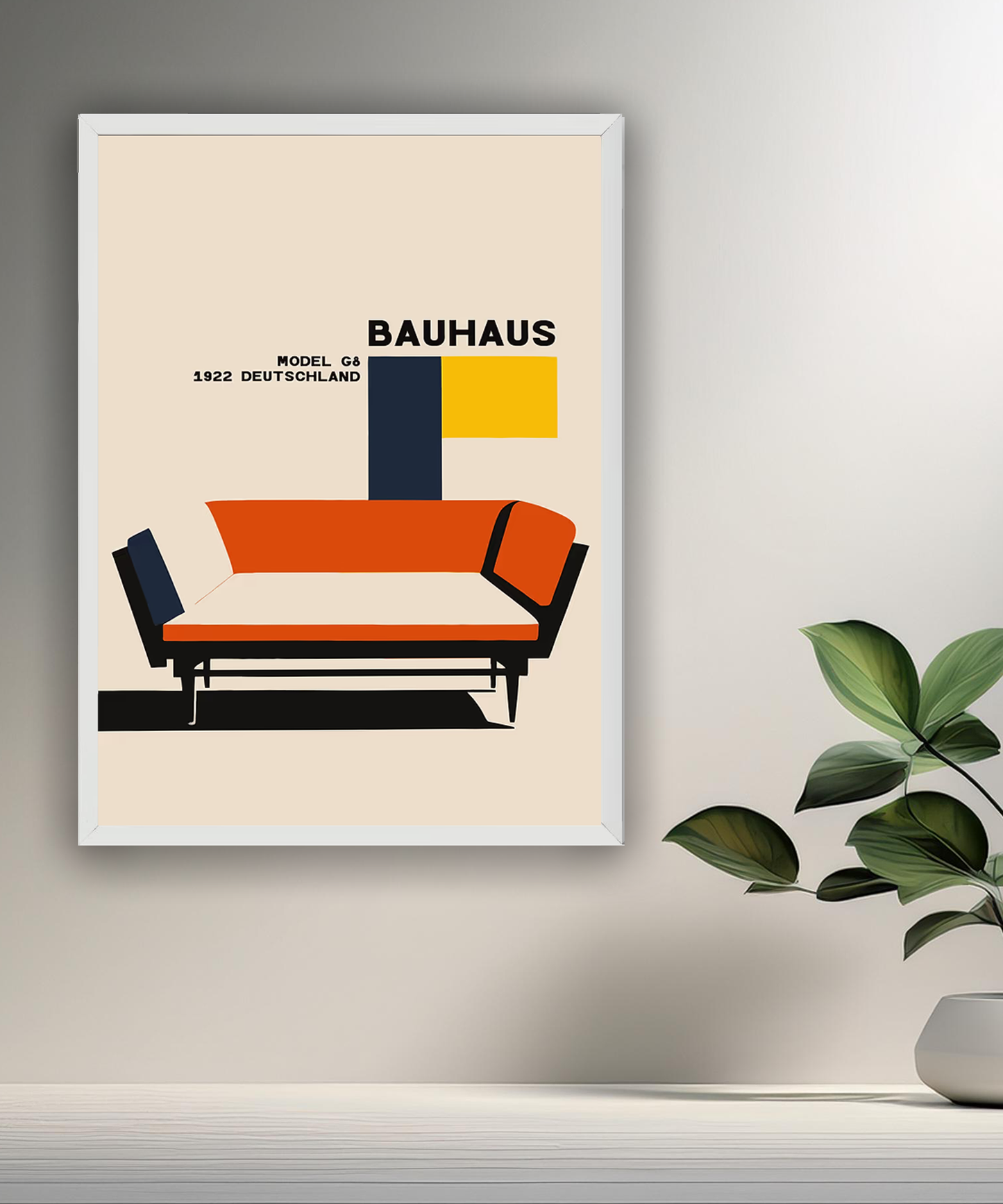 Cadre photo Bauhaus 1922