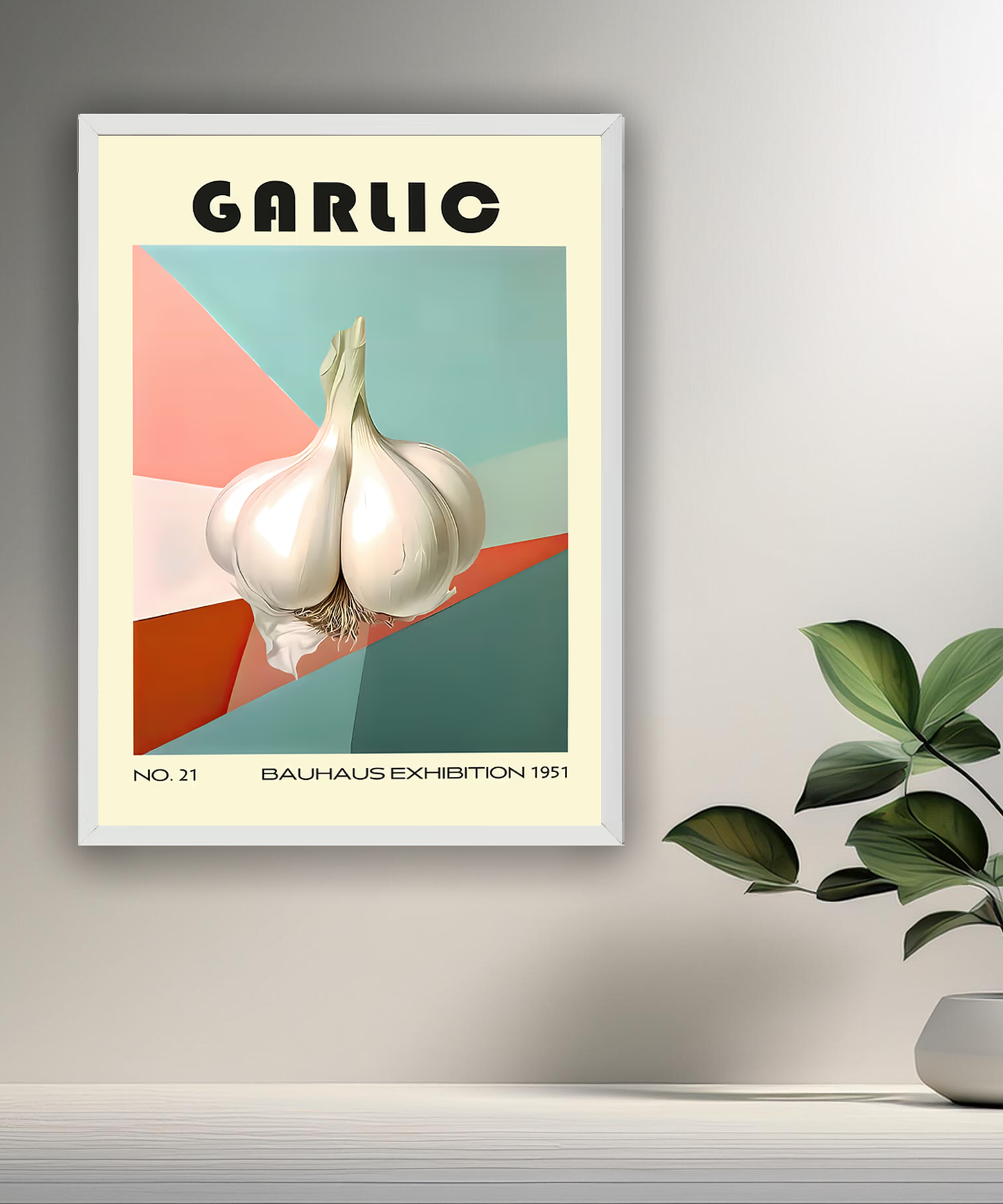 Cadre photo Bauhaus Garlic