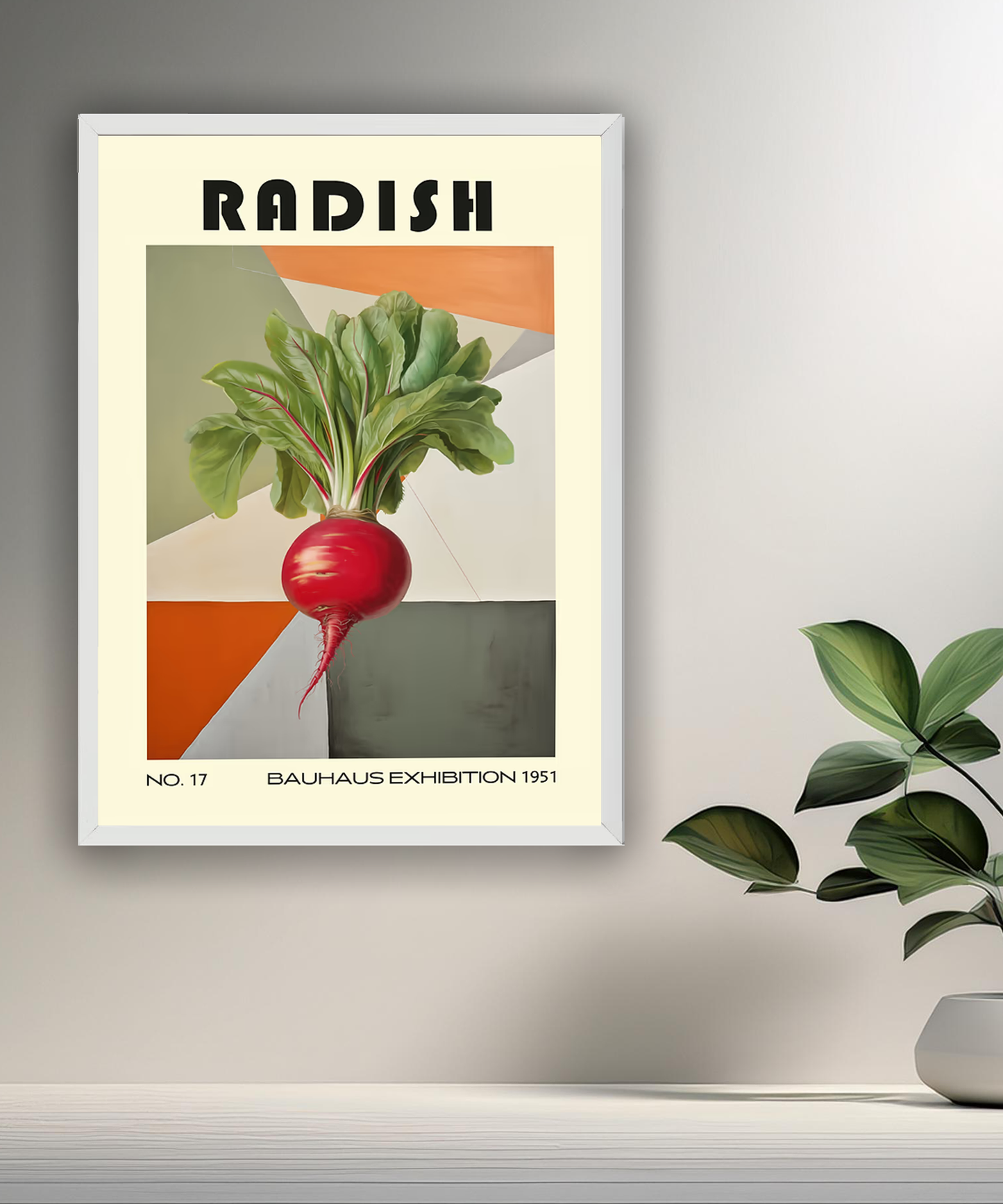 Cadre photo Bauhaus Radish