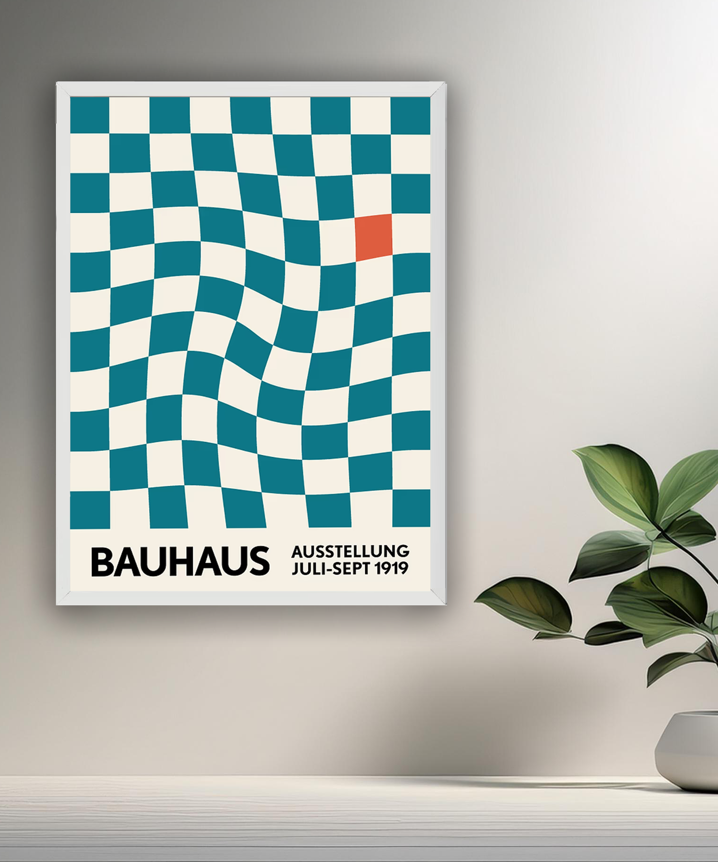 Cadre photo Bauhaus Ausstellung 1919