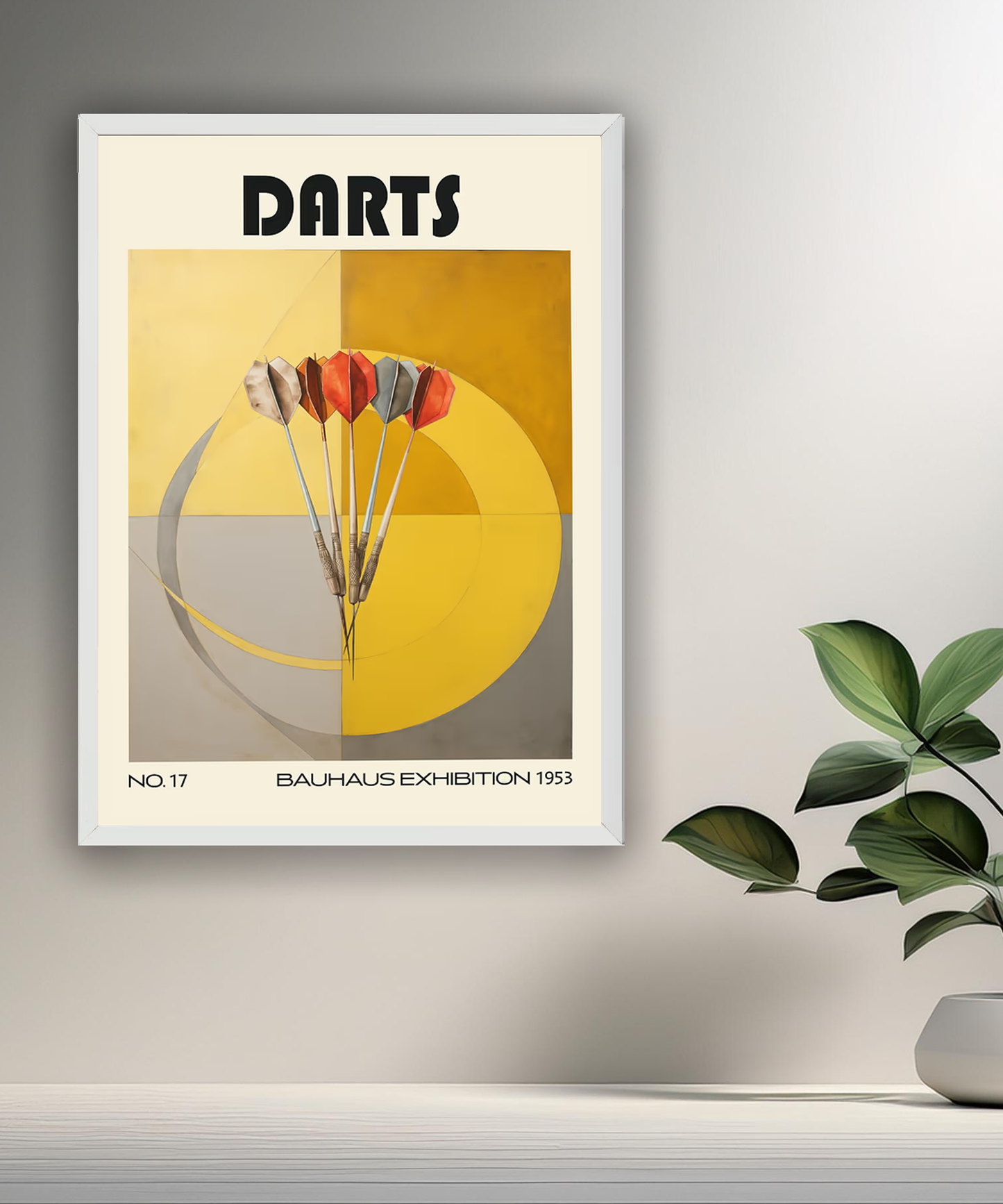Cadre photo Bauhaus Darts