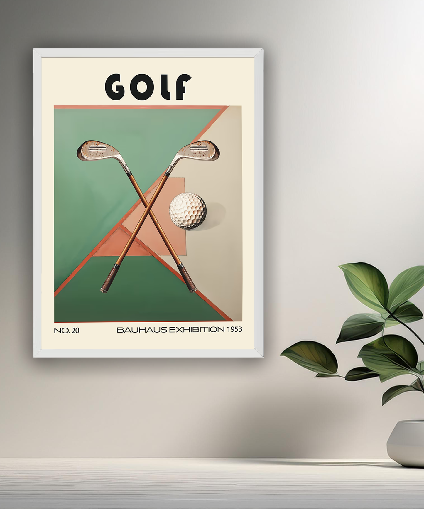 Cadre photo Bauhaus Golf