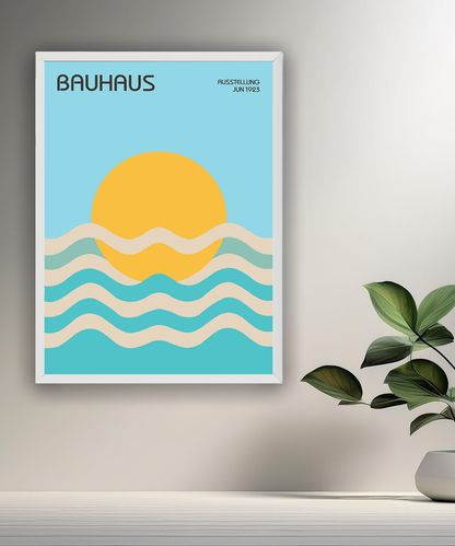 Cadre photo Bauhaus Soleil