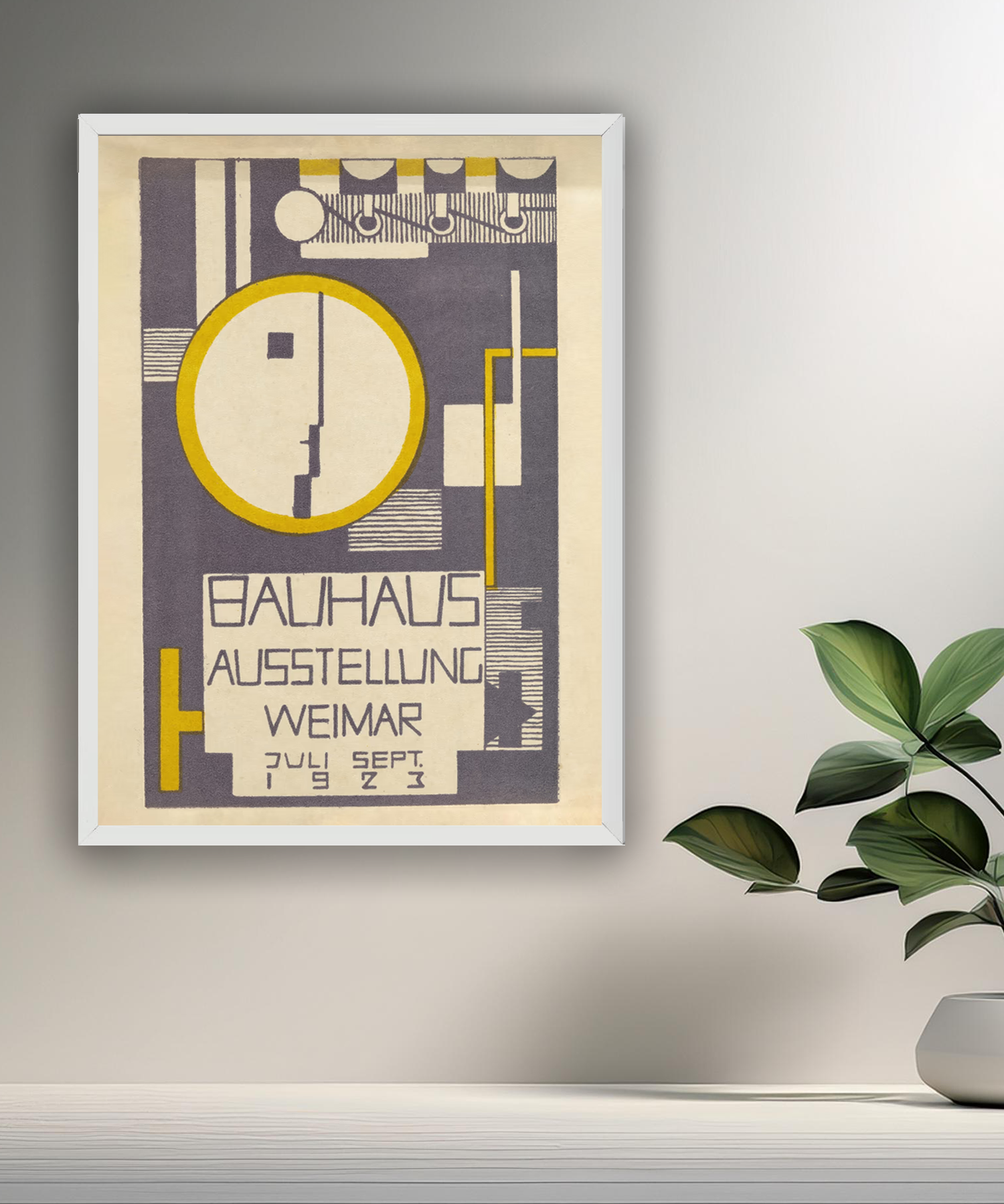 Cadre photo Bauhaus Ausstellung Weimar