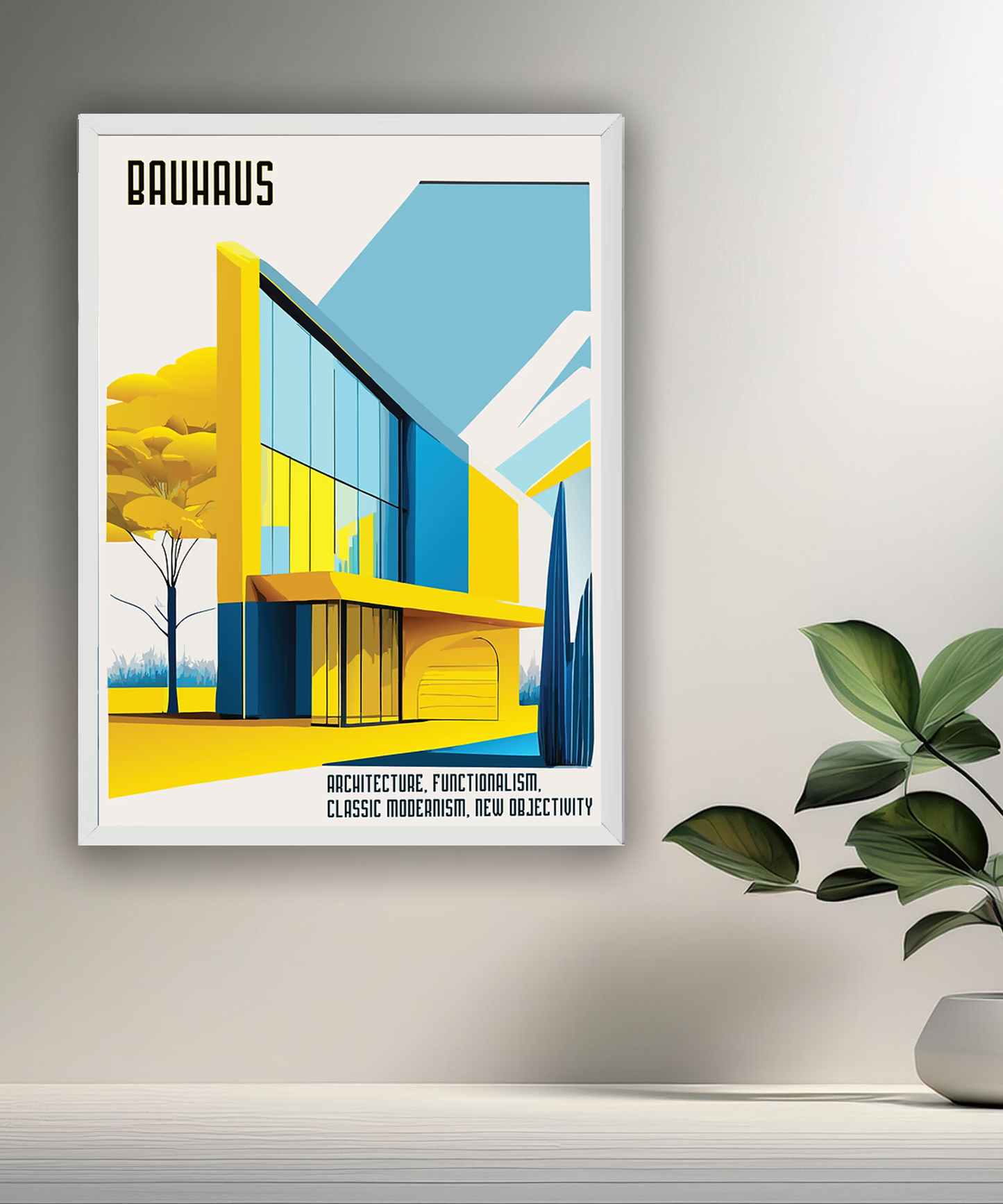 Cadre photo Bauhaus Architecture
